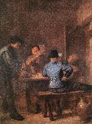 BROUWER, Adriaen In the Tavern fd oil painting reproduction